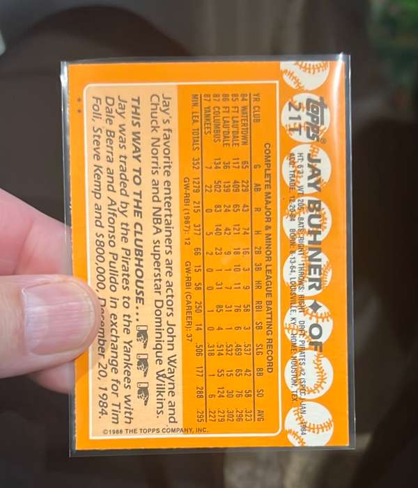 Card back
