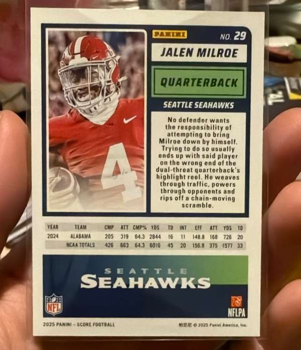 Card back