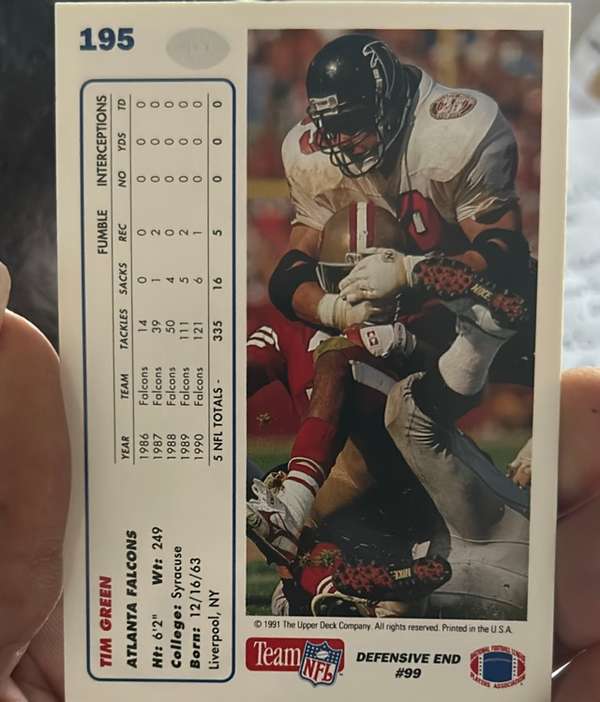 Card back