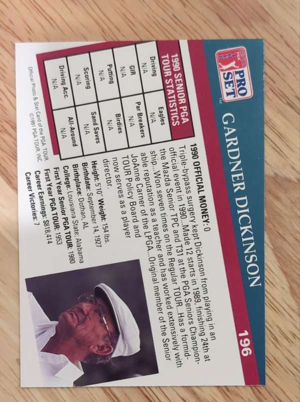 Card back