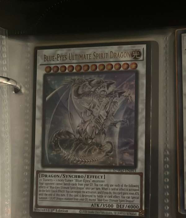 Blue-Eyes Ultimate Spirit Dragon (Quarter Century Secret Rare)