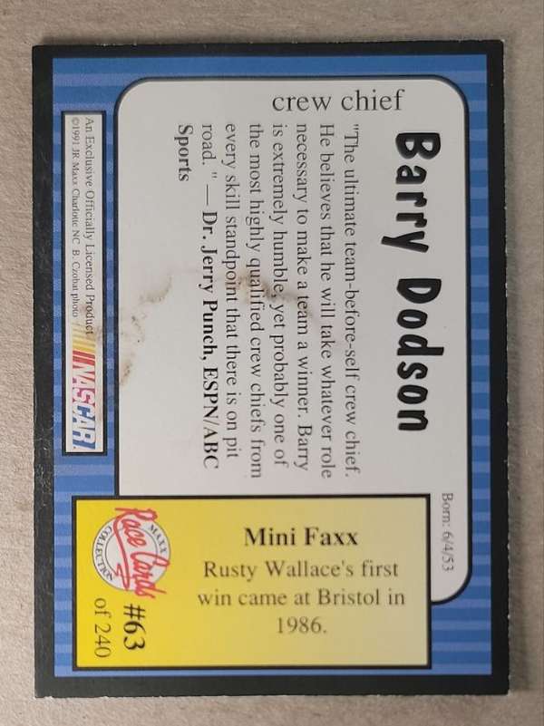 Card back