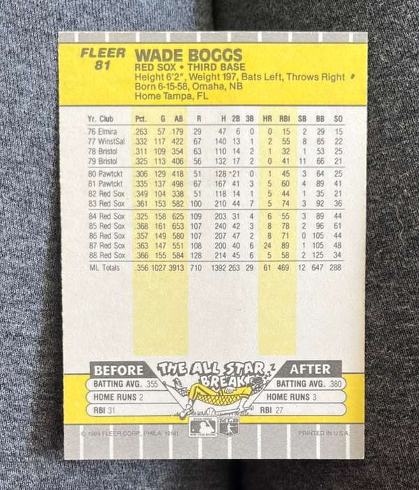 Card back
