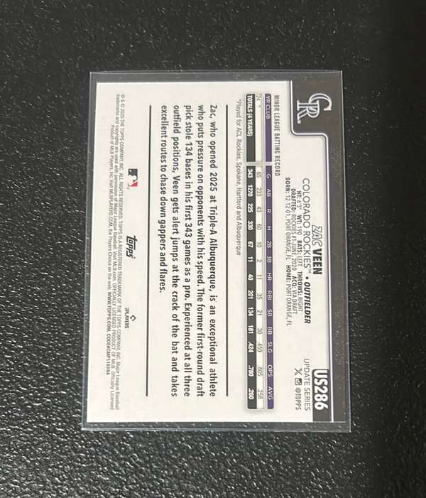 Card back