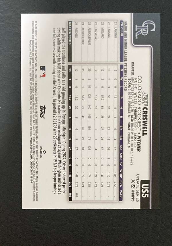Card back