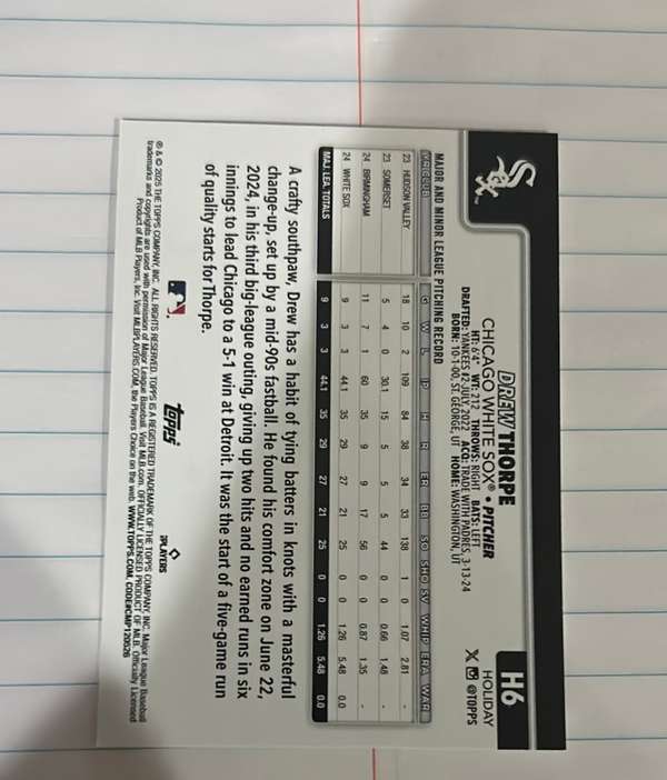 Card back