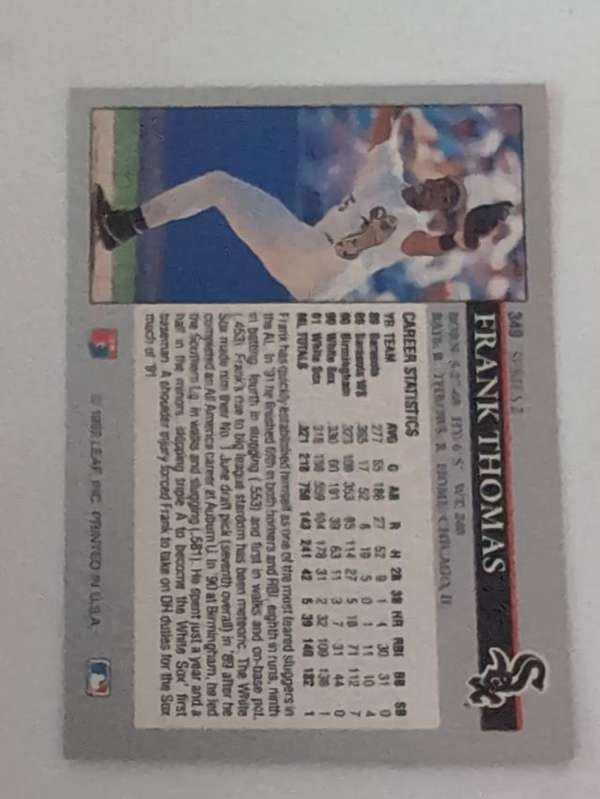 Card back