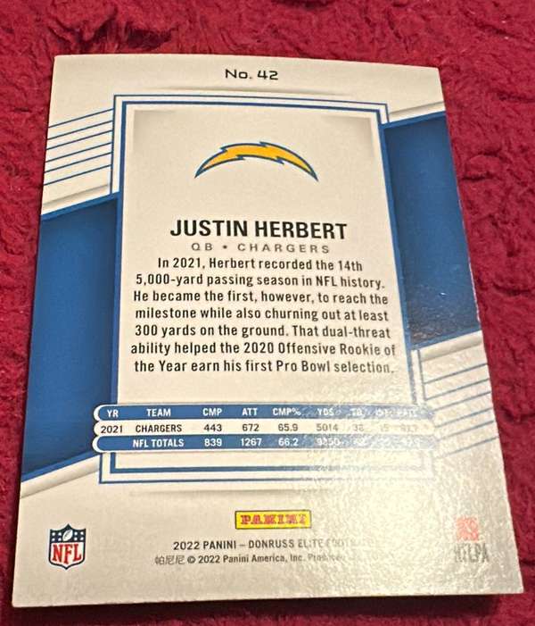 Card back