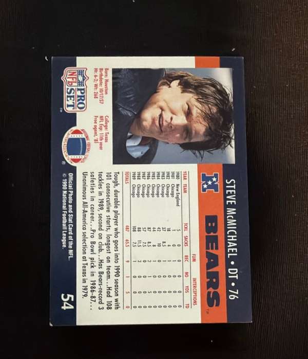 Card back