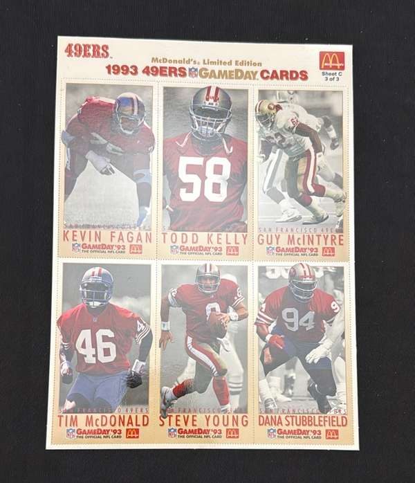 Kevin Fagan / Todd Kelly / Tim McDonald / Guy McIntyre / Dana Stubblefield / Steve Young