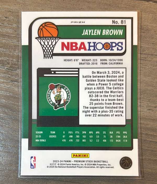 Card back