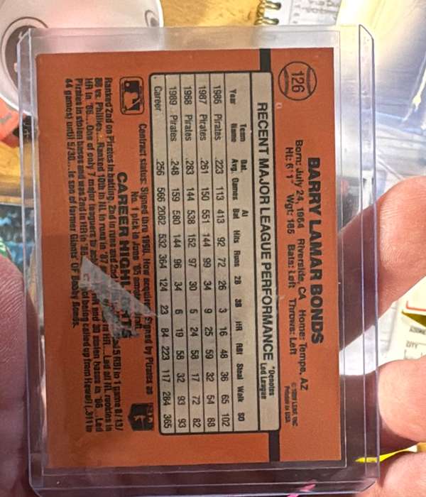 Card back