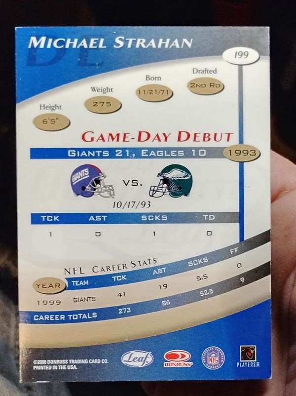 Card back