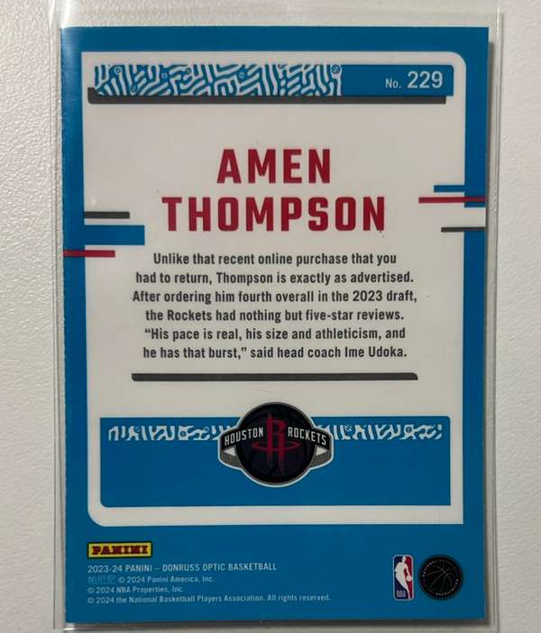 Card back