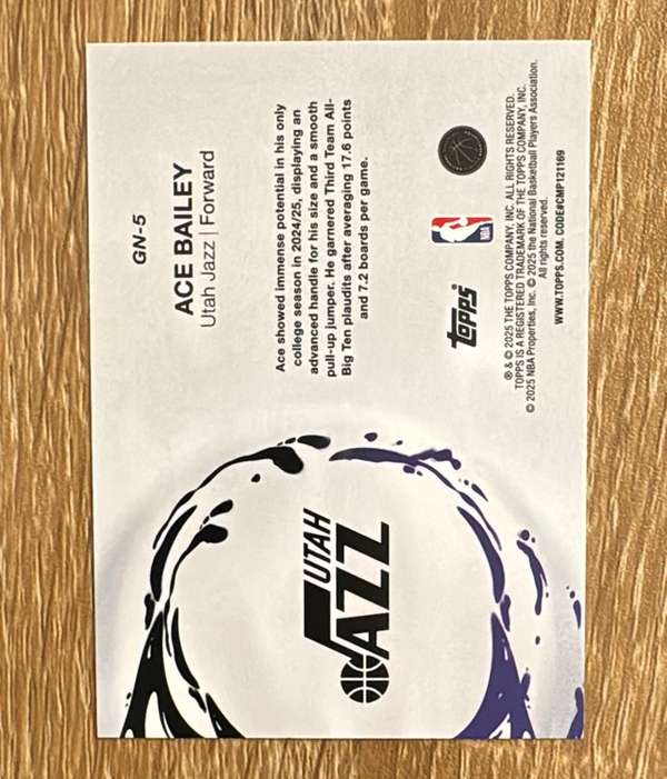 Card back