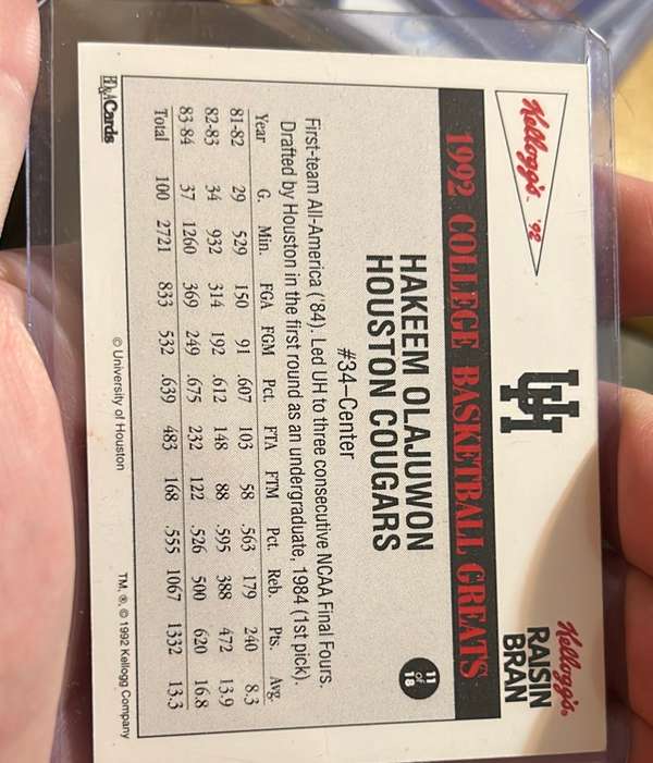 Card back