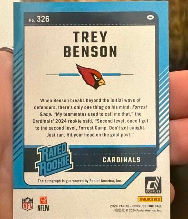 Card back