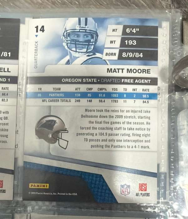 Card back