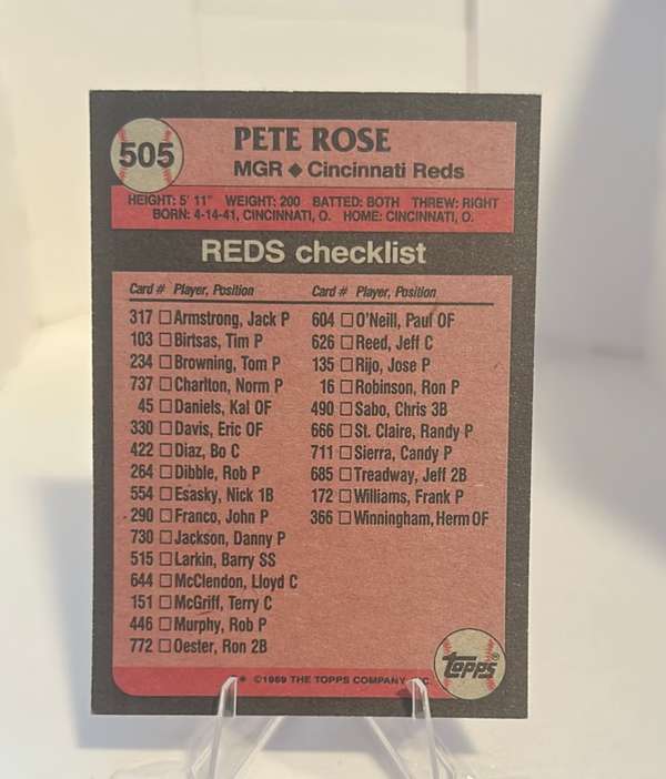 Card back