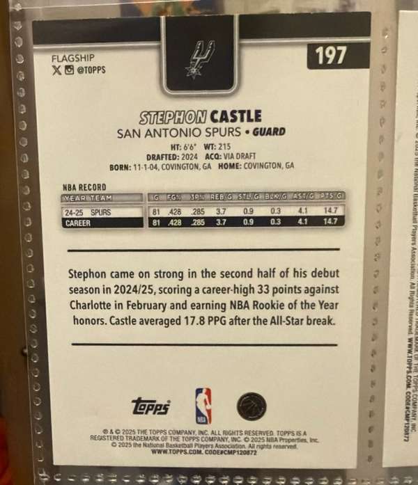 Card back