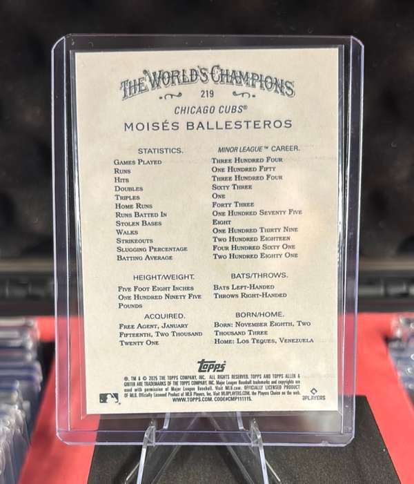 Card back