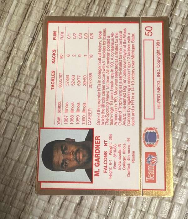Card back