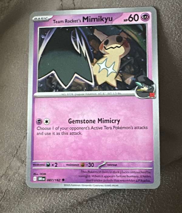 Team Rocket's Mimikyu (Prerelease)