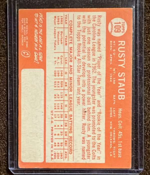Card back