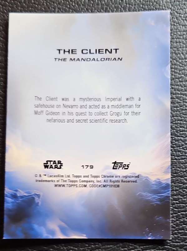 Card back