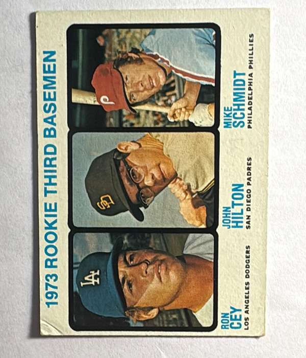 #615 1973 Rookie Third Basemen (Ron Cey / John Hilton / Mike Schmidt)