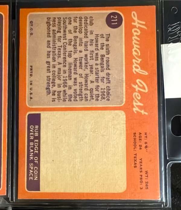 Card back
