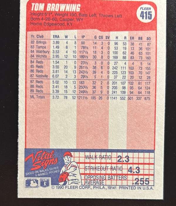 Card back