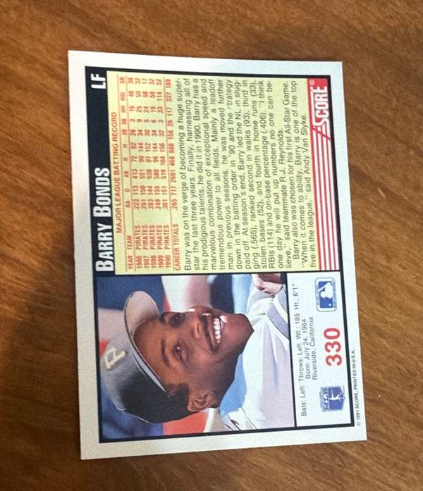 Card back