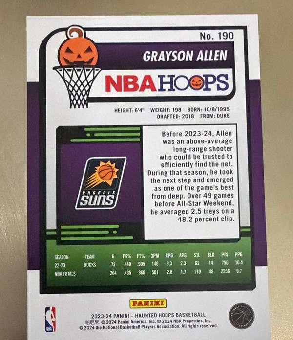 Card back