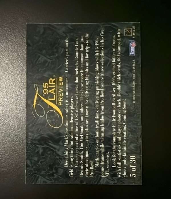 Card back