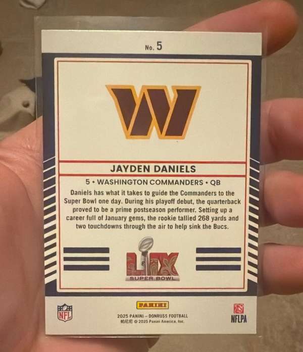 Card back