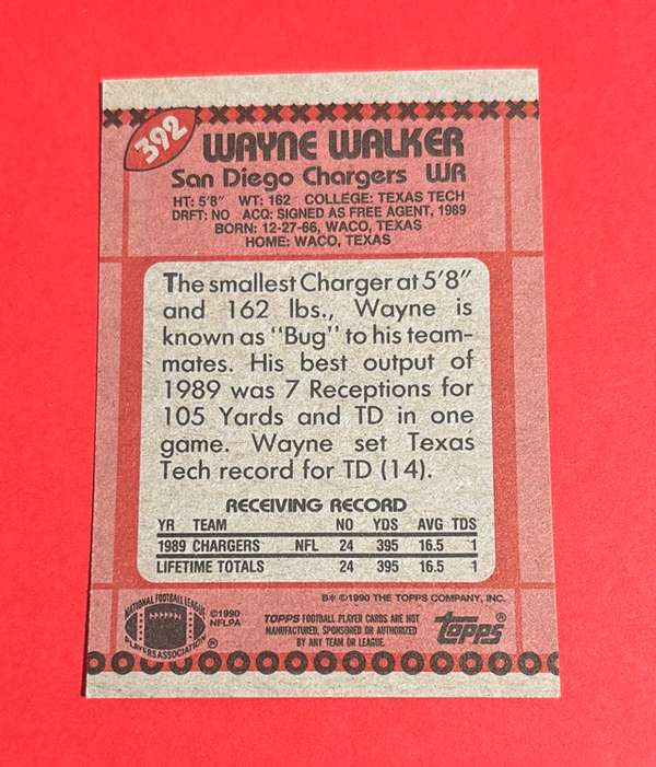 Card back