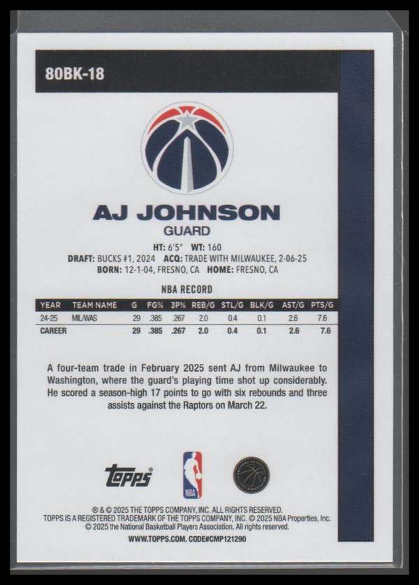 Card back
