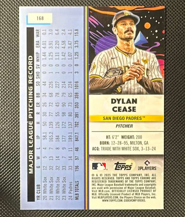 Card back