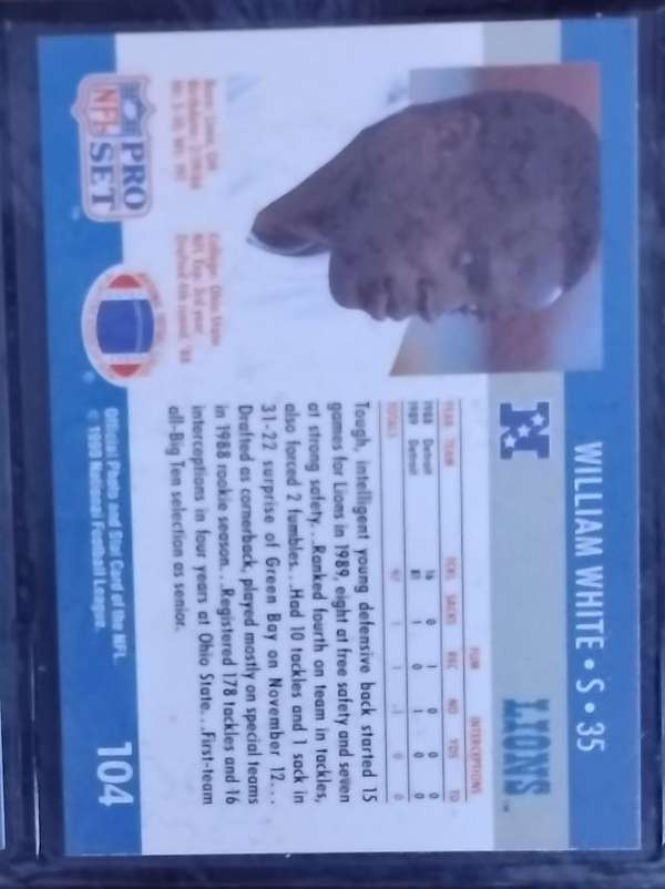 Card back