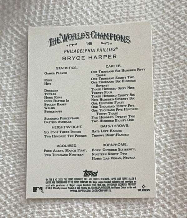 Card back