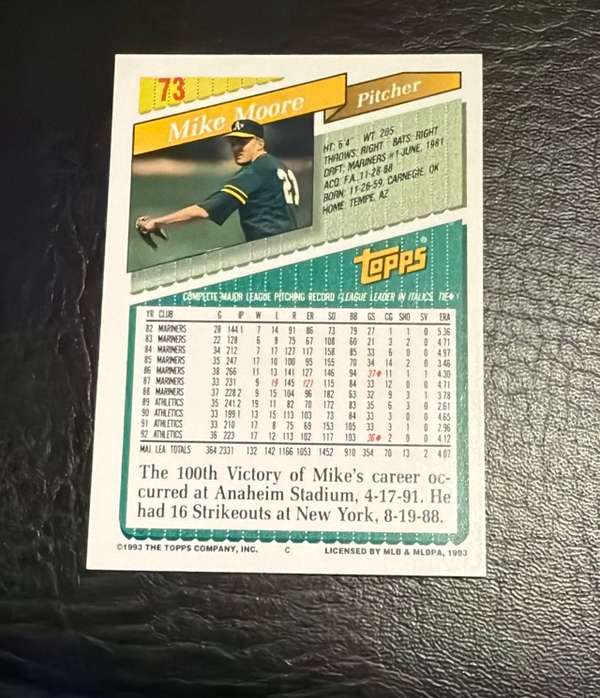 Card back