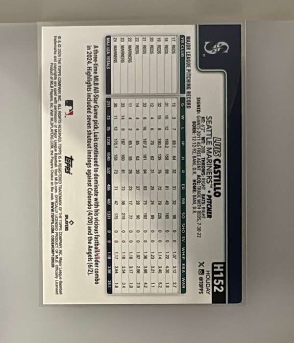 Card back