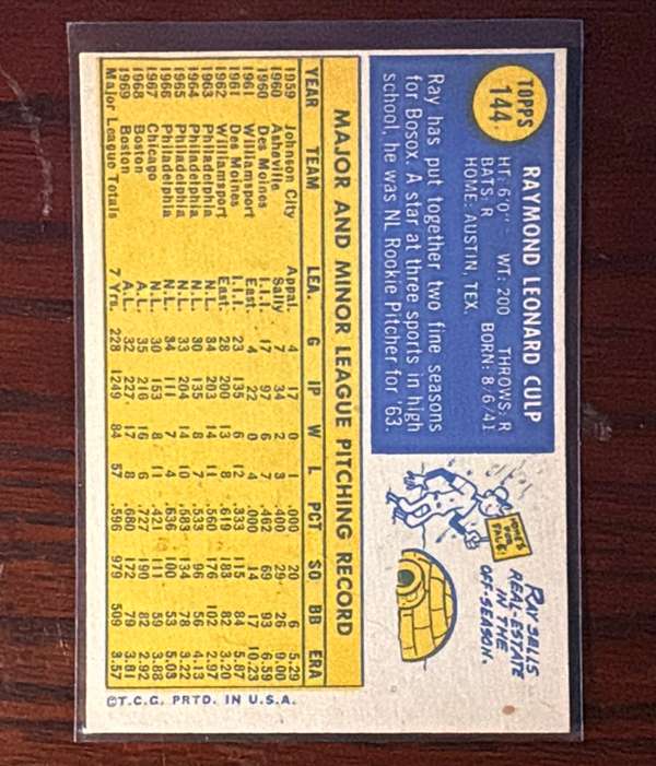 Card back