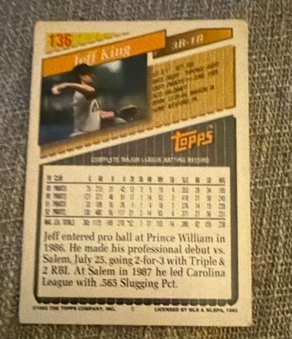 Card back
