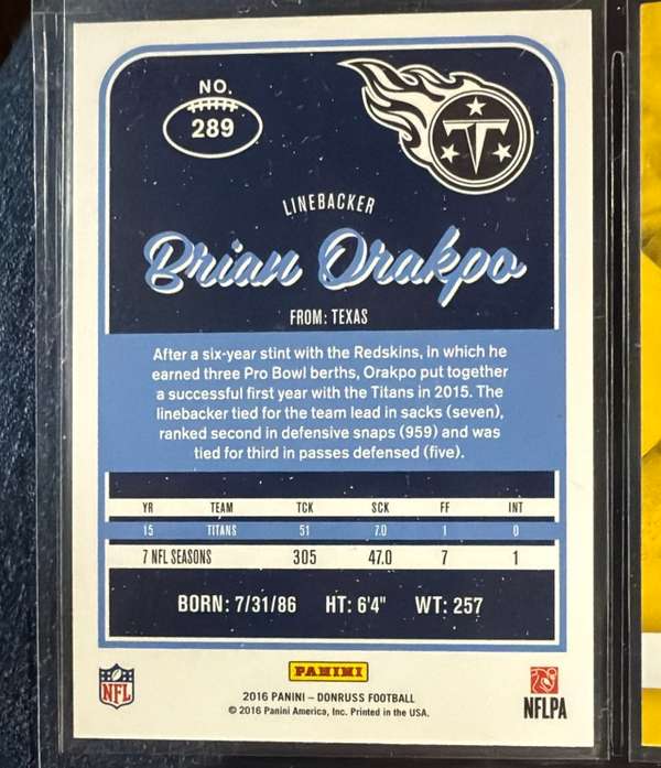 Card back
