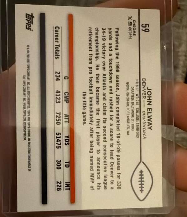 Card back