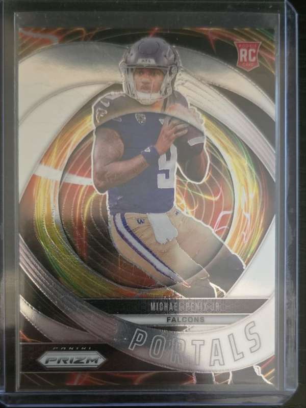 2024 Panini Prizm - Portals #6 Michael Penix Jr. Near Mint