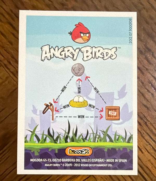 Card back