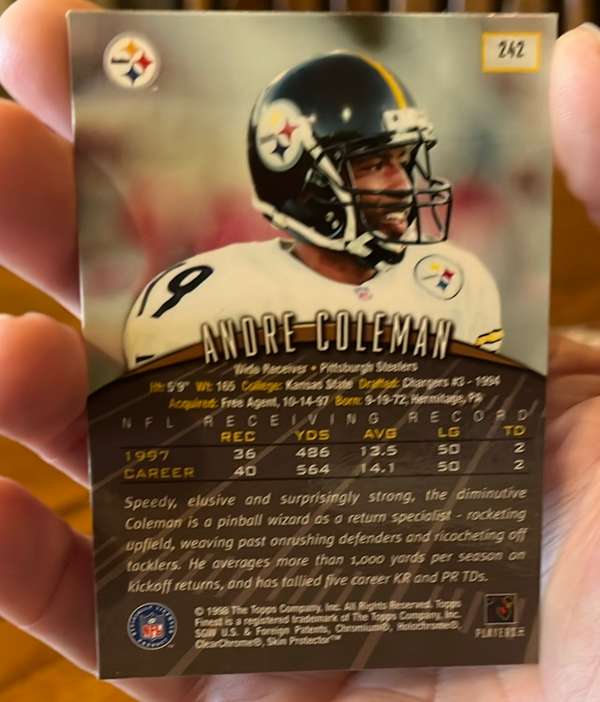 Card back